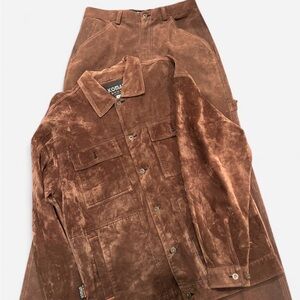 Koman Sport Suit Velour Hip Hop Streetwear Y2k 2000's